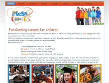 Tablet Screenshot of mess2chefs.com